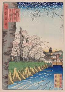 From: 100 Views of Osaka – Naniwa Meisho Hyakkei (187-) by Utagawa Kunikazu